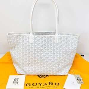 Goyard Goyardine Artois PM White